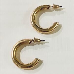 Chunky Hoop Earrings